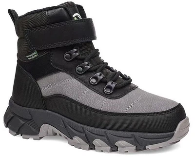 Зимние ботинки для мальчиков Clibee HC789-30/35 Серый 35 размер - 22,8 см стелька