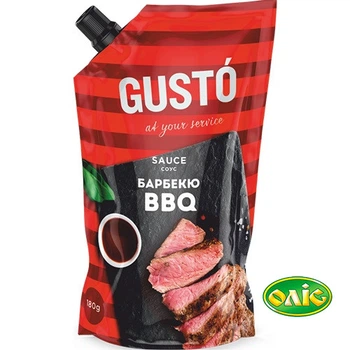 Соус Барбекю BBQ дой пак Gusto ТМ Оліс вага упаковки 180 грам