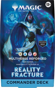 Zestaw kart Wizards of the Coast Magic the Gathering: Pęknięcie rzeczywistości - Talia Commander – Odrodzone Multiwersum 4 szt. (00195166337272)