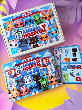 Альбом на липучках Roblox Animal Hospital