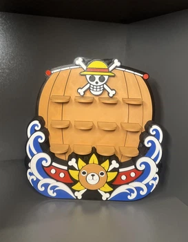 Поличка для фігурок Ван Піс One Piece Kinder Joy Funko Pop. Декоративна пластмасова полиця