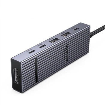 Док-станция UGREEN Type-C-DP 4K 60Гц USB 3.2 10Гбит/с