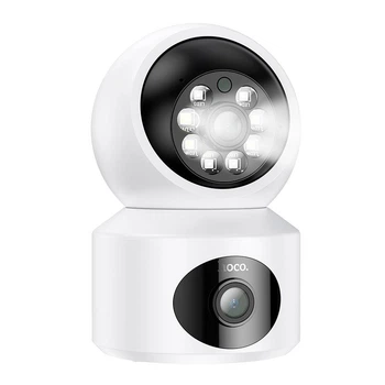 Камера видеонаблюдения HOCO DI53 Admire dual-lens smart surveillance camera | 1080P, 2.4G, 360°