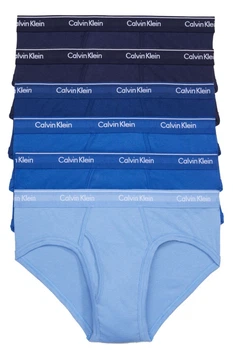 Трусы слип Calvin Klein 52(XL) Синий микс (158324)