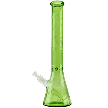 Большой Стеклянный Бонг Для Курения 45см High Colour Sandblast Beaker