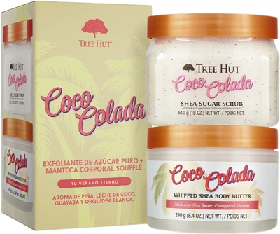Набір Tree Hut Coco Colada Баттер для тіла 240 г + Скраб для тіла 510 г (8435836001051)