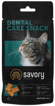 Chrupiące przysmaki Savory Snack poduszeczki dla kotów, nagradzające, zdrowie zębów 60 g (31478) (4820232631478)