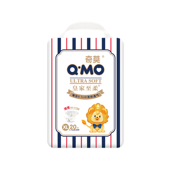 Подгузники Q-MO Royal Ultra-Soft XL (12-17 кг), 20 шт