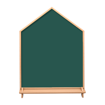 Детская двусторонняя доска для рисования и стирания QIFU 60x90 см, для домашнего раннего развития, мольберт для зарисовок с мелом.