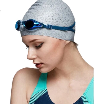 Силіконова шапочка для плавання Speedo Comfortable Hair Protection для жінок, екологічно чиста, м'яка, сіро-зелена