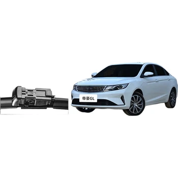 Спеціальні безрамні щітки склоочисника YITU Geely Dihao GL, склоочисники Geely Dihao GL, склоочисники Dihao GL, оригінальні заводські щітки склоочисників (1 пара), гумова накладка класу А