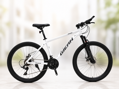 Велосипед GIEREN 8000 R29 білий 29 дюймів, 24 швидкості, алюмінієва рама, механічні дискові гальма