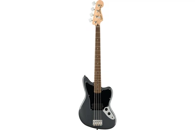 Бас-гитара SQUIER AFFINITY SERIES JAGUAR BASS LR CHARCOAL FROST METALLIC