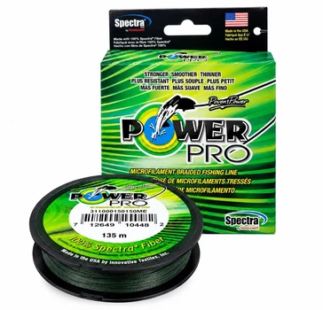 Шнур Power Pro 135m зелений 13 kg 0.19mm