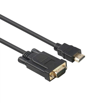 Кабель-адаптер HDMI Male на VGA Male 1.8 м 1080P Stone перехідник (ST-HD-VGA-1.8M)