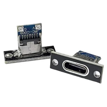 Разъем USB Type-C 2pin, мама, монтажный, для зарядки и питания