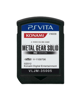 Гра Sony PlayStation Vita Metal Gear Solid HD Collection Японська Версія Тільки Картридж Б/У