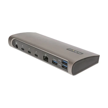 Док-станция StarTech Thunderbolt 4 Dock 96W PD (TB4CDOCKUE) Grey
