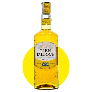 Виски Глен Таллох Реар & Олд Блендед Скотч Виски/Glen Talloch Rare & Old Blended Scotch Whisky 1 л, 40%
