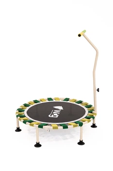 Детский комнатный батут с ручкой WCG SteadyJump 90 см (на липучках)