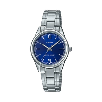 Женские часы Casio LTP-V005D-2B2 синий циферблат