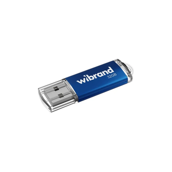 Флеш накопичувач Wibrand USB 2.0 32Gb Cougar Cиній 76345