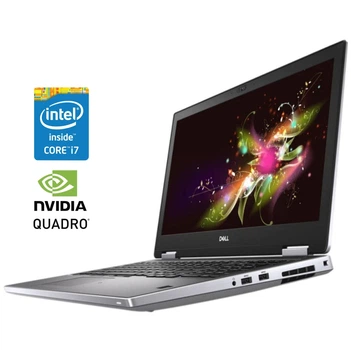 Мобильная рабочая станция Dell Precision 7540 / 15.6" (1920x1080) IPS / Intel Core i7-9850H (6 (12) ядер по 2.6 - 4.6 GHz) / 32 GB DDR4 / 512 GB SSD NVMe / nVidia Quadro RTX 3000, 6 GB GDDR6, 192-bit / WebCam б/у