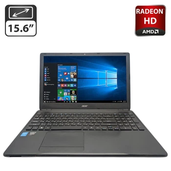 Ноутбук Acer Aspire ES1-532G / 15.6" (1366x768) TN / Intel Pentium 3556U (2 ядра по 1.7 GHz) / 8 GB DDR3 / 320 GB HDD / AMD Radeon HD 8670M, 1 GB GDDR3, 64-bit / WebCam / DVD-ROM б/у