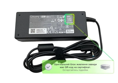 Блок питания (зарядка) для ноутбука Acer 90W Chicony (19V 4.74А 5.5*1.7мм) A16-090P1A [KP0900H002]