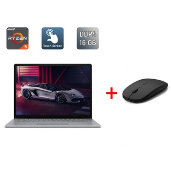 Ультрабук Б-клас Microsoft Surface Laptop 4 / 13.5" (2256x1504) IPS Touch / AMD Ryzen 5 4680U (6 (12) ядер по 2.2 - 4.0 GHz) / 16 GB DDR4 / 256 GB SSD / AMD Radeon RX Vega 7 / WebCam / USB Type-C б/в + Подарунок Бездротова миша / USB
