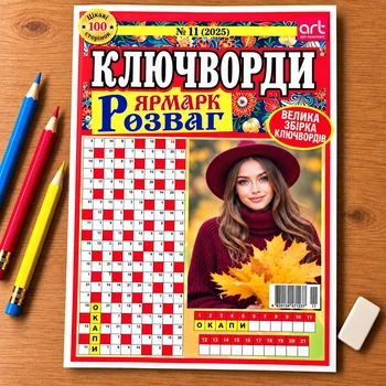 Сборник Ярмарка Развлечений Ключворды на рус. языке 100 стр.№11/2025