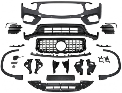 Передній бампер AMG GLB35 2024 Style в зборі для Mercedes GLB X247 2019- рр.
