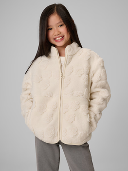 Куртка для дівчаток 4F regular sherpa fleece 152 Бежевий 4FJWAW26TFLEF494-11S