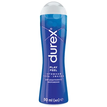 Интимный гель-лубрикант Durex Play Feel для дополнительного увлажнения 50 мл (280-002)
