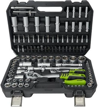 Набор инструментов Alloid Base 1/2" и 1/4" 6-гранный, 109 предметов (NG-1109BS)