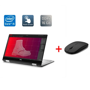 Ноутбук-трансформер Б-класс Dell Precision 5530 2in1 / 15.6" (1920x1080) IPS Touch / Intel Core i5-8305G (4 (8) ядра по 2.8 - 3.8 GHz) / 16 GB DDR4 / 256 GB SSD / AMD Radeon Pro WX Vega M GL, 4 GB HBM2, 1024-bit / USB Type-C б/у + Подарок Мышь / USB