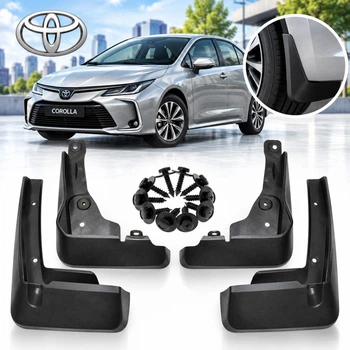 Бризковики для Toyota Corolla 2018- E210 Europe Комплект 4 шт (BTYCL1921-E)