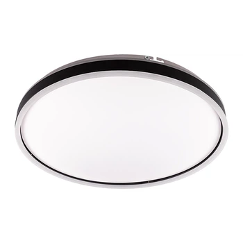 Потолочная декоративная светодиодная LED люстра 56 W Черная (26000)