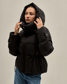 Куртка жіноча CLASNA 3271008 чорна XS