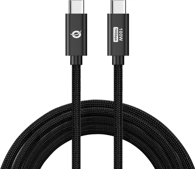 Кабель Conceptronic USB Type-C - Type-C M/M 10 Gbit/s 1.2 m Black (ETTA02B12)