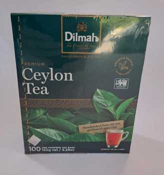 Чай чорний Dilmah Premium Ceylon Tea у пакетиках 100 шт 150г (9312631122657)