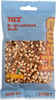 Zestaw koralików do prasowania Hama Midi Złote 1000 szt. 207-61 (0028178207618)