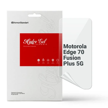 Захисна плівка для Motorola Edge 70 Fusion Plus 5G гідрогелева ударостійка протиударна прозора бронеплівка на телефон ArmorStandart захист скла (ARM94108)