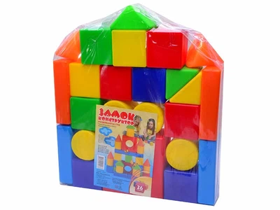 Дитячі кубики «Великий замок» Toys plast (ІП.07.002)