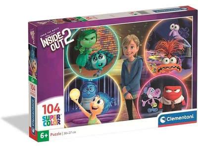 Пазли Clementoni 104ел. Емоції головної героїні "Думки навиворіт" "Disney"