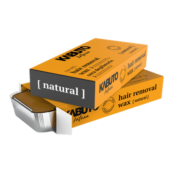 Воск для депиляции Kabuto Hair Removal Hard Wax Natural 500 г