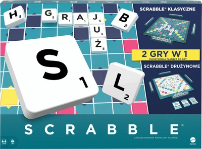 Gra planszowa Mattel Scrabble Original (0194735234189)