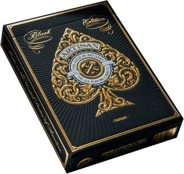 Karty do gry Bicycle Theory 11 Artisan Black (702921431801)