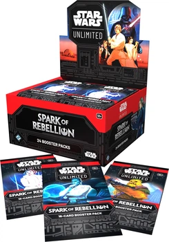 Gra planszowa Asmodee Star Wars: Unlimited - Spark of Rebellion - Booster Box (24) (841333122171)