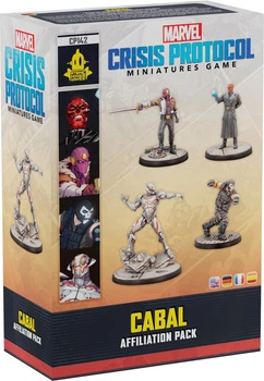 Доповнення до настільної гри Atomic Mass Games Marvel Crisis Protocol: Фракція Cabal (англійське видання) CP142 (841333122652)